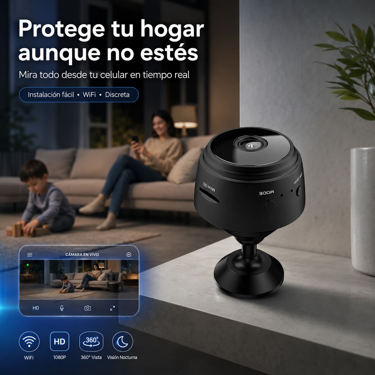Mini Cámara Espia
