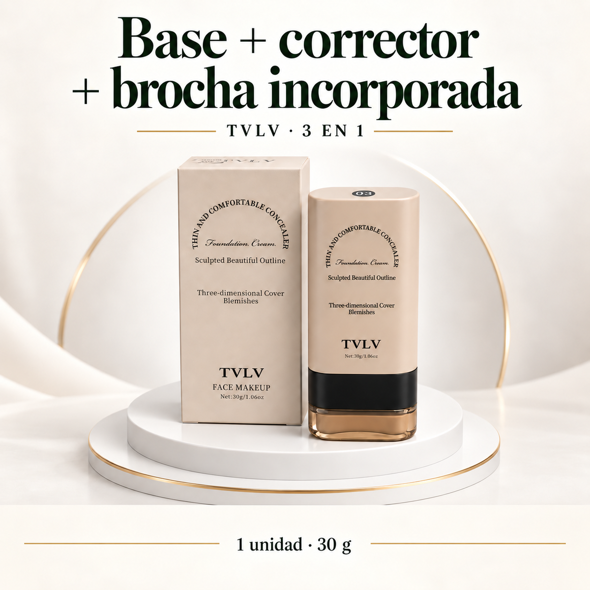 Base Corrector Tvlv 3 En 1